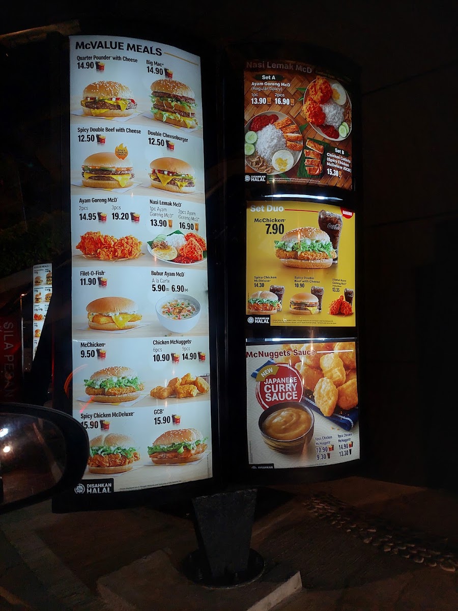 Menu Mcdonald's Jerantut-1