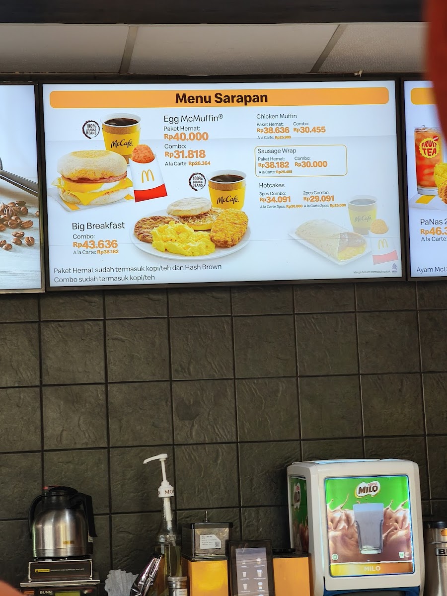 Menu Mcdonald's Pantai Ancol-3