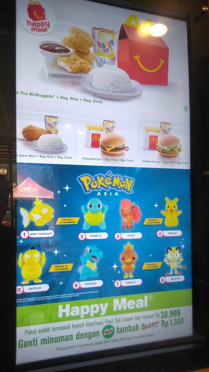 Menu Mcdonald's Pantai Ancol-5