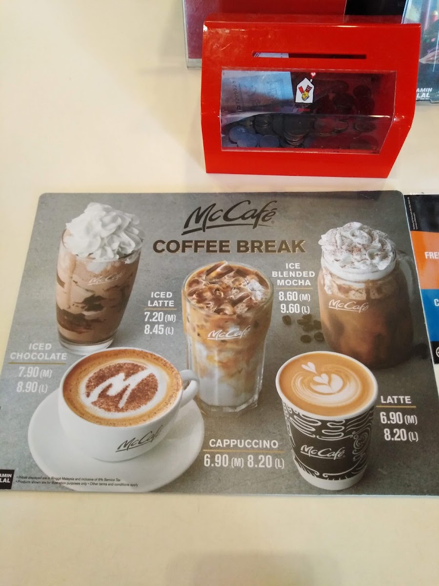 Menu Mcdonald's Seri Iskandar Dt-3