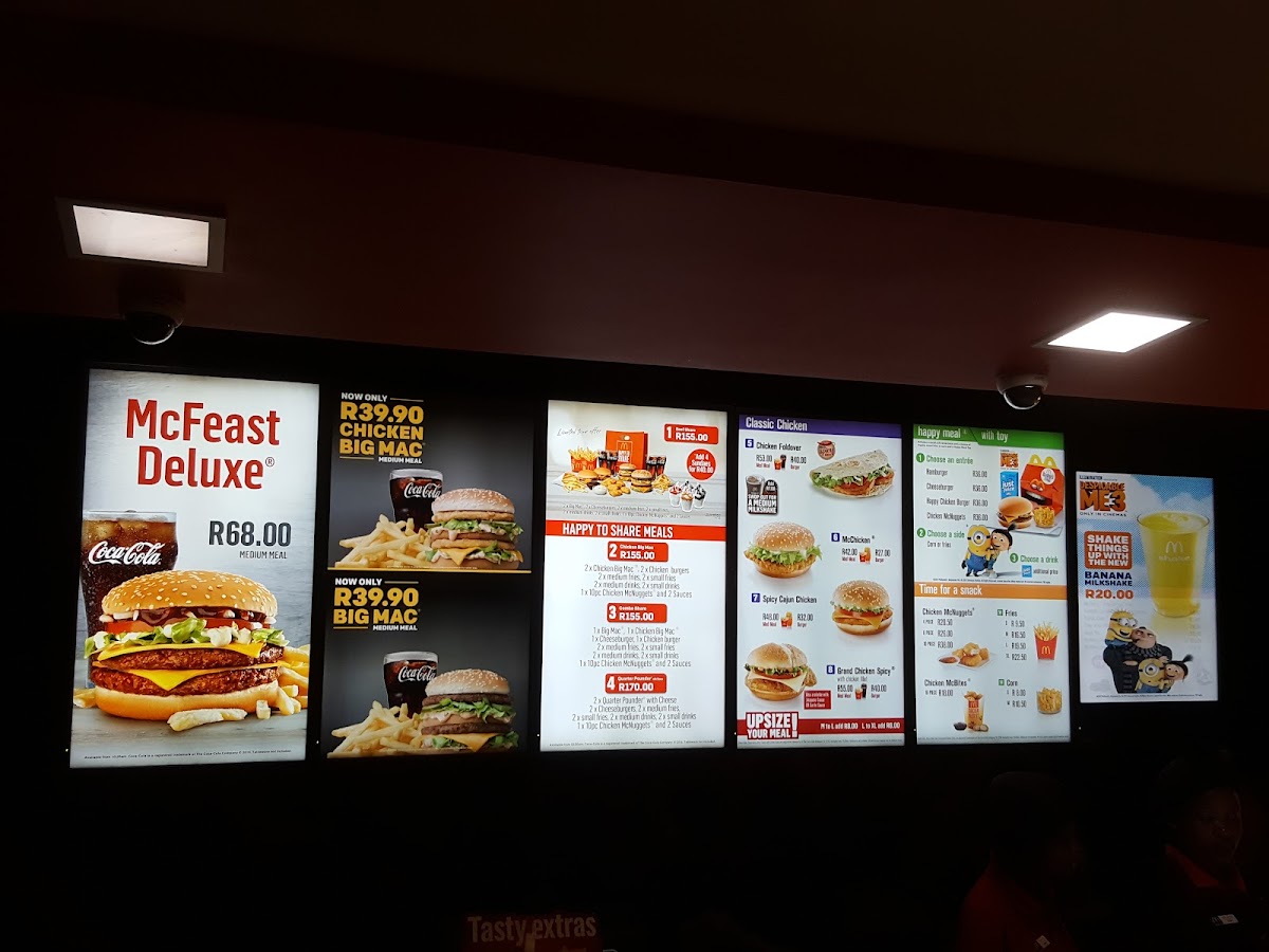 Menu Mcdonald's Sunward Park Drive-Thru-1
