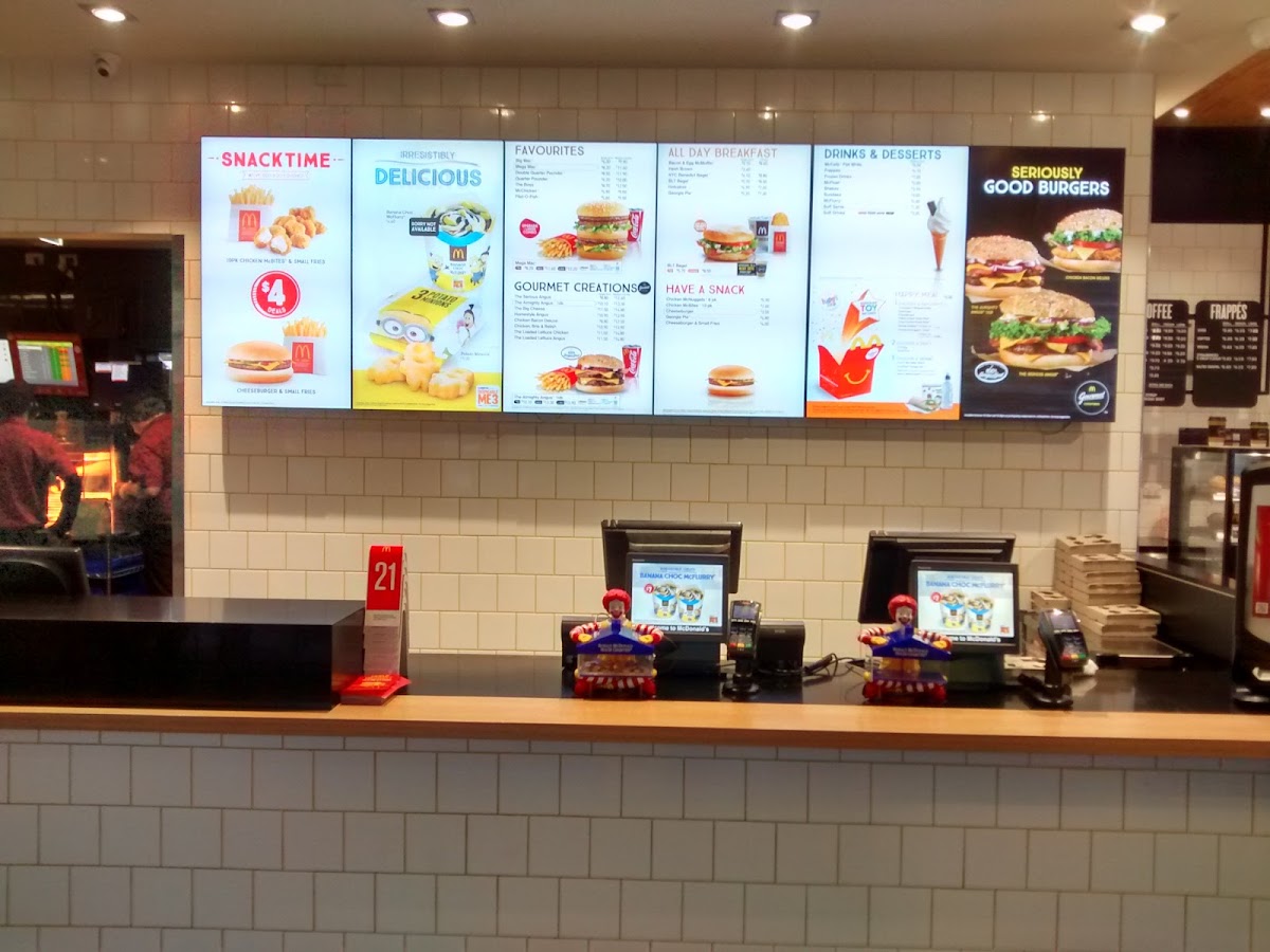 Menu Mcdonald's Warkworth-1