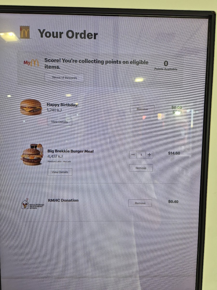 Menu Mcdonald's Yarraville-2
