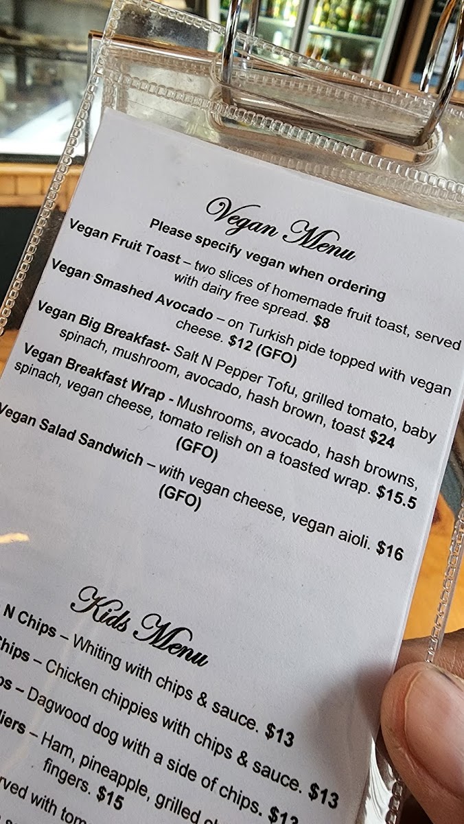 Menu Mcginn's Of Kenilworth-5