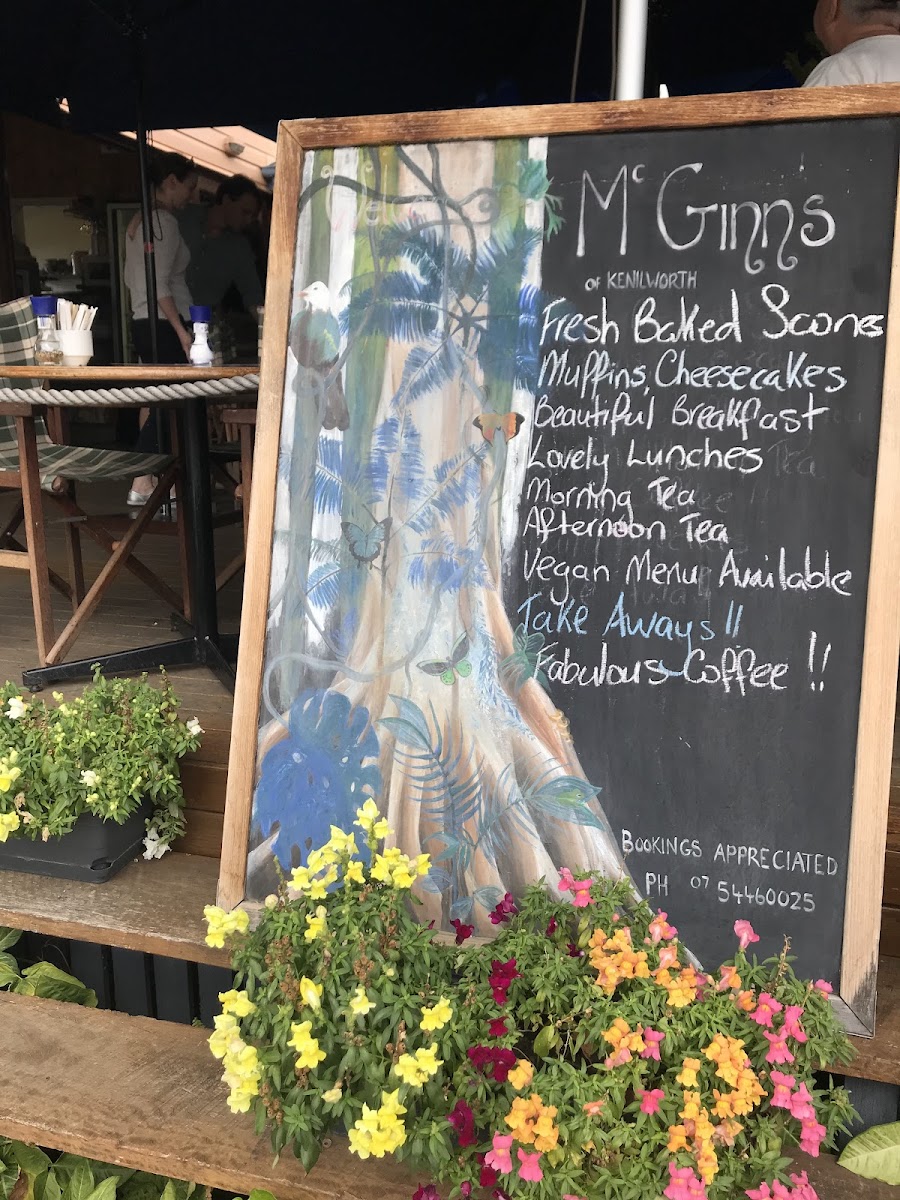 Menu Mcginn's Of Kenilworth-9