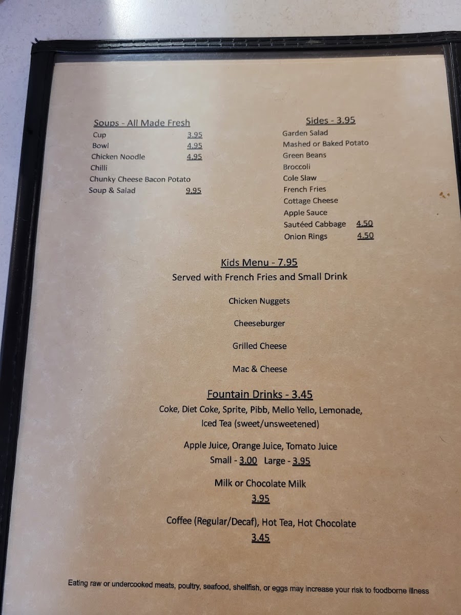 Menu Mckinley's Grille-6