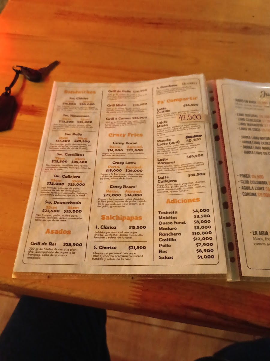 Menu Me Latte-1