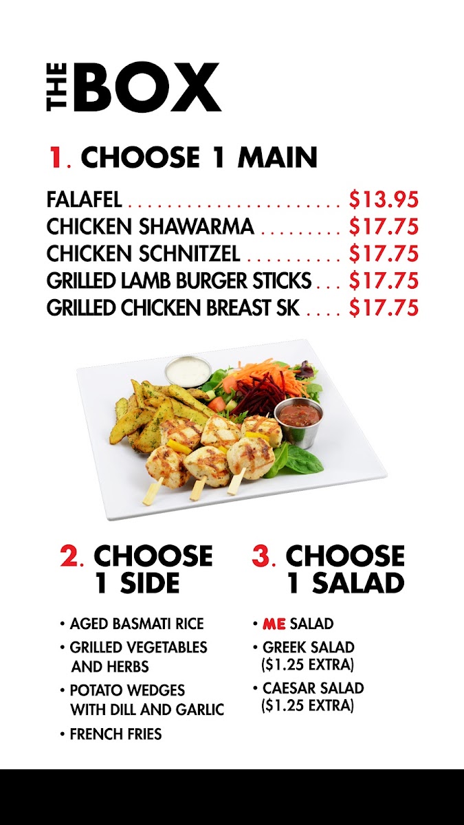 Menu Me-Va-Me | Kitchen Express-1