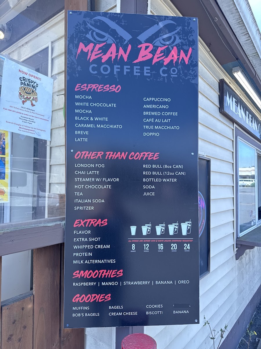 Menu Mean Bean Coffee-1