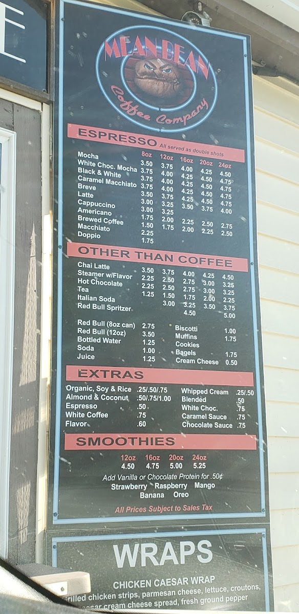 Menu Mean Bean Coffee-4