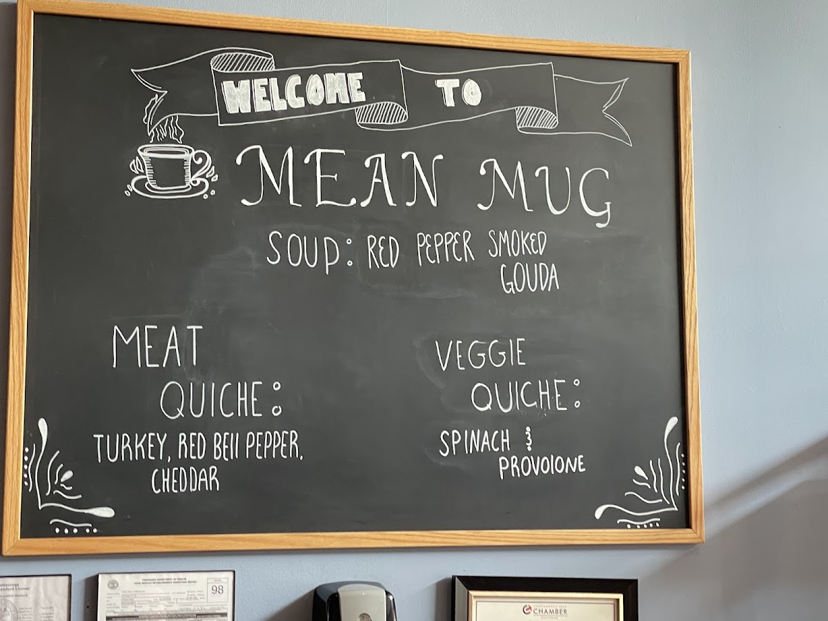 Menu Mean Mug Coffeehouse Southside-5