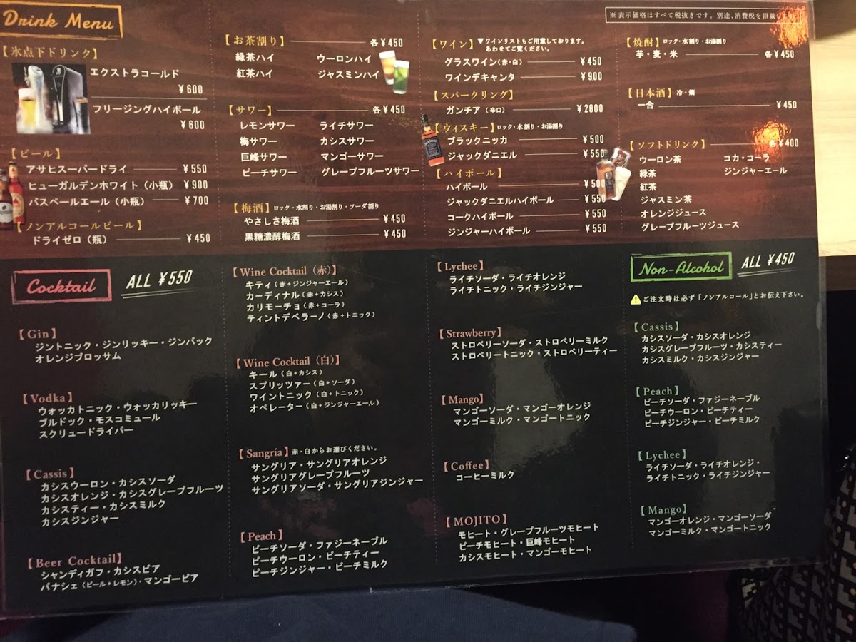 Menu Meat Boy New York Meieki-1