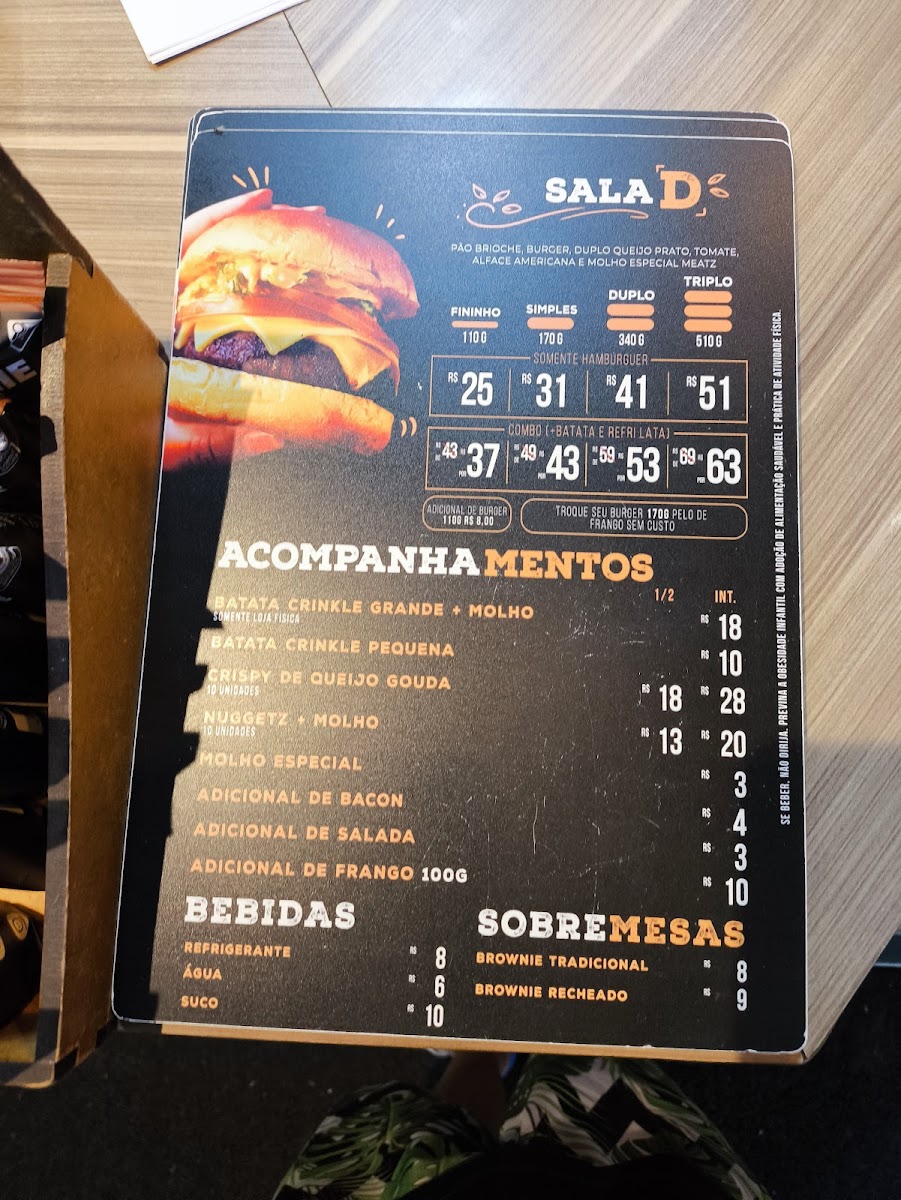 Menu Meatz Burger N' Beer - Guará Ii - Hamburgueria-3