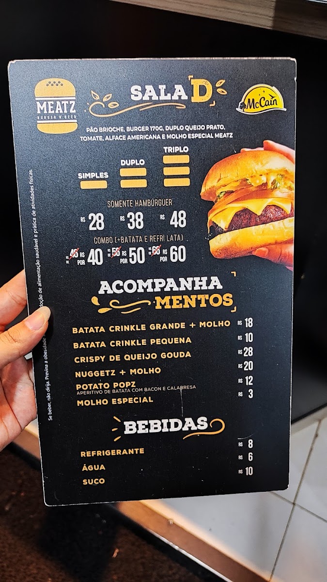 Menu Meatz Burger N' Beer - Guará Ii - Hamburgueria-5