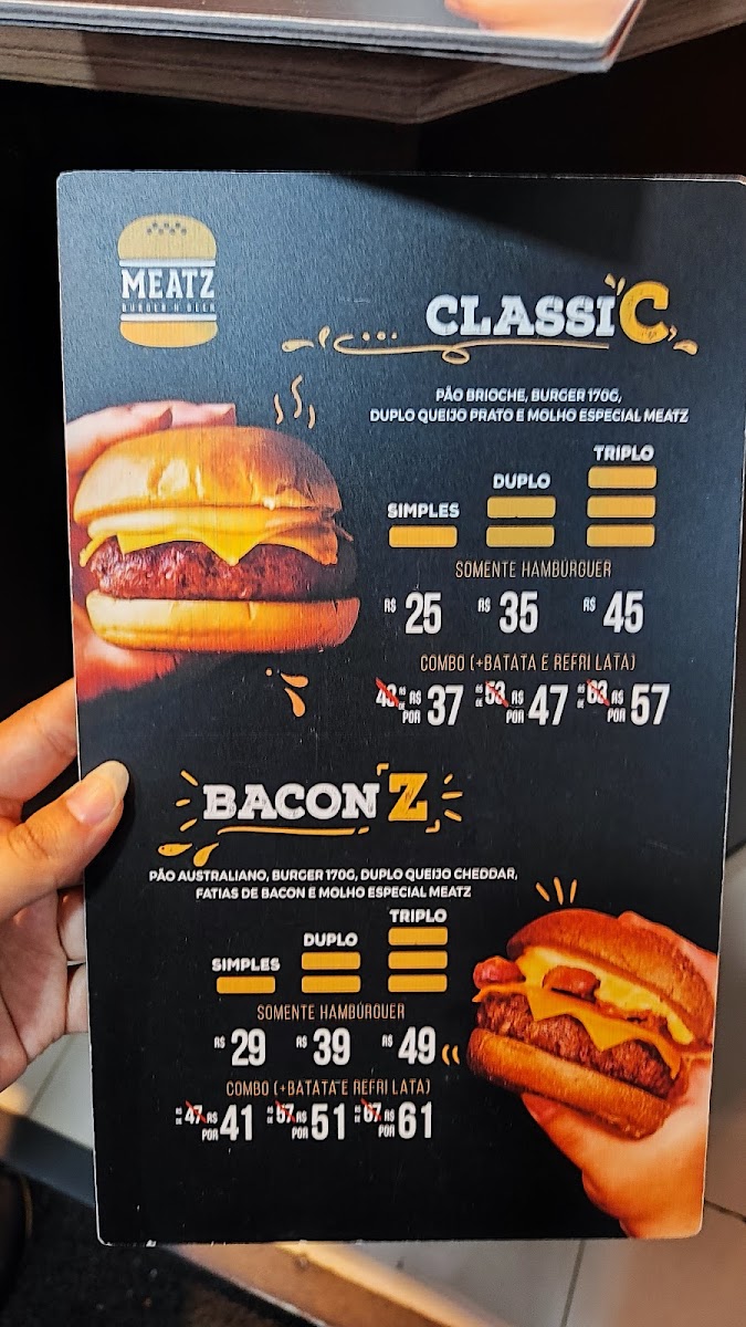 Menu Meatz Burger N' Beer - Guará Ii - Hamburgueria-6