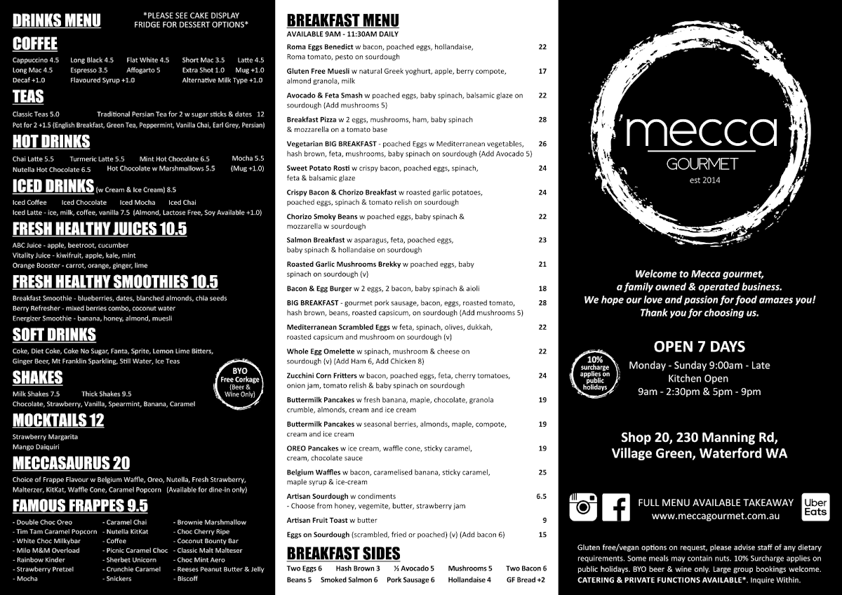 Menu Mecca Gourmet-2