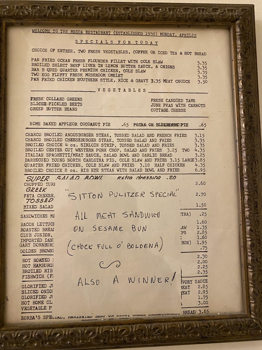 Menu Mecca Restaurant-2