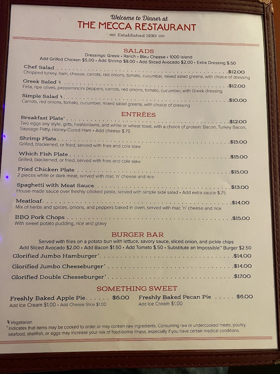 Menu Mecca Restaurant-4