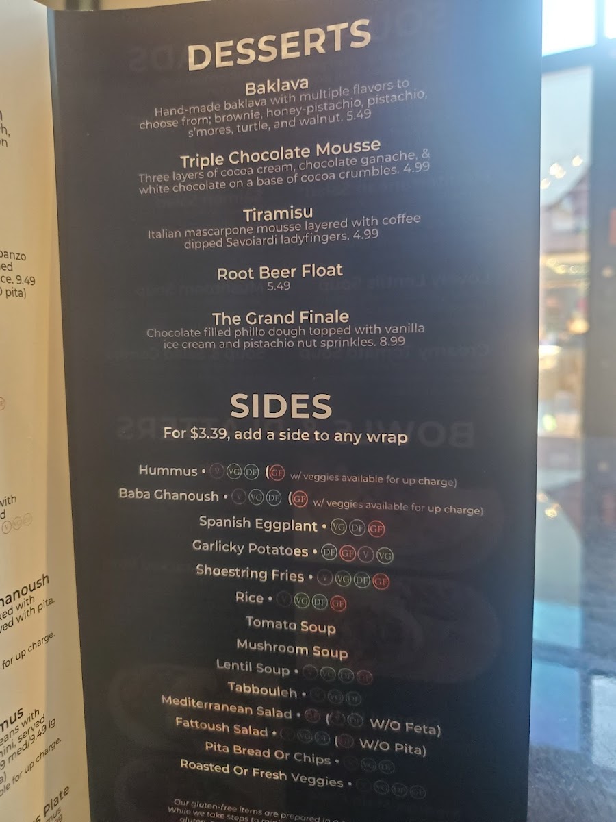 Menu Meddys-4