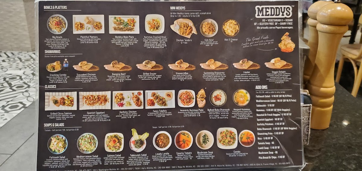 Menu Meddys-8
