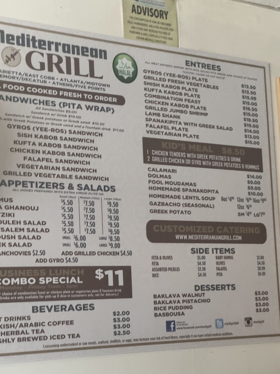 Menu Mediterranean Grill-3