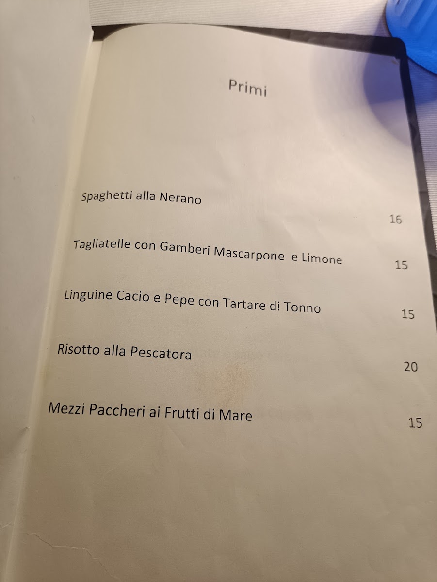 Menu Mediterranee Ristorante-1
