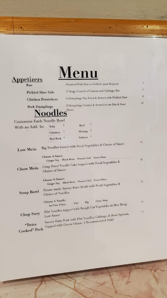 Menu Mee Heng Low | Noodle House-3
