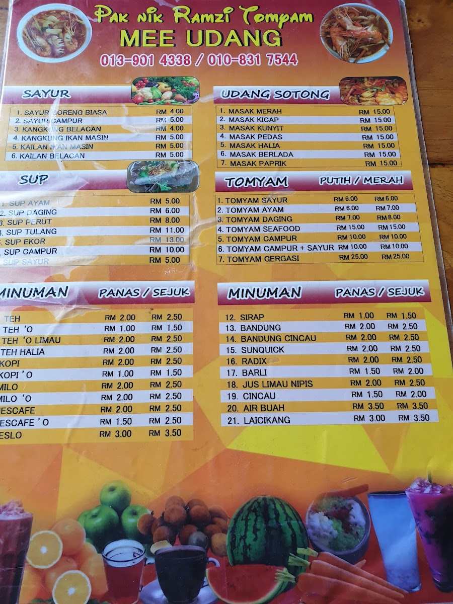 Menu Mee Udang Raub-5