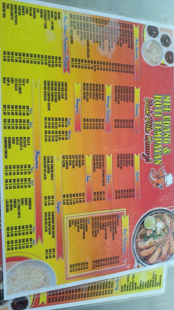 Menu Mee Udang Raub-8