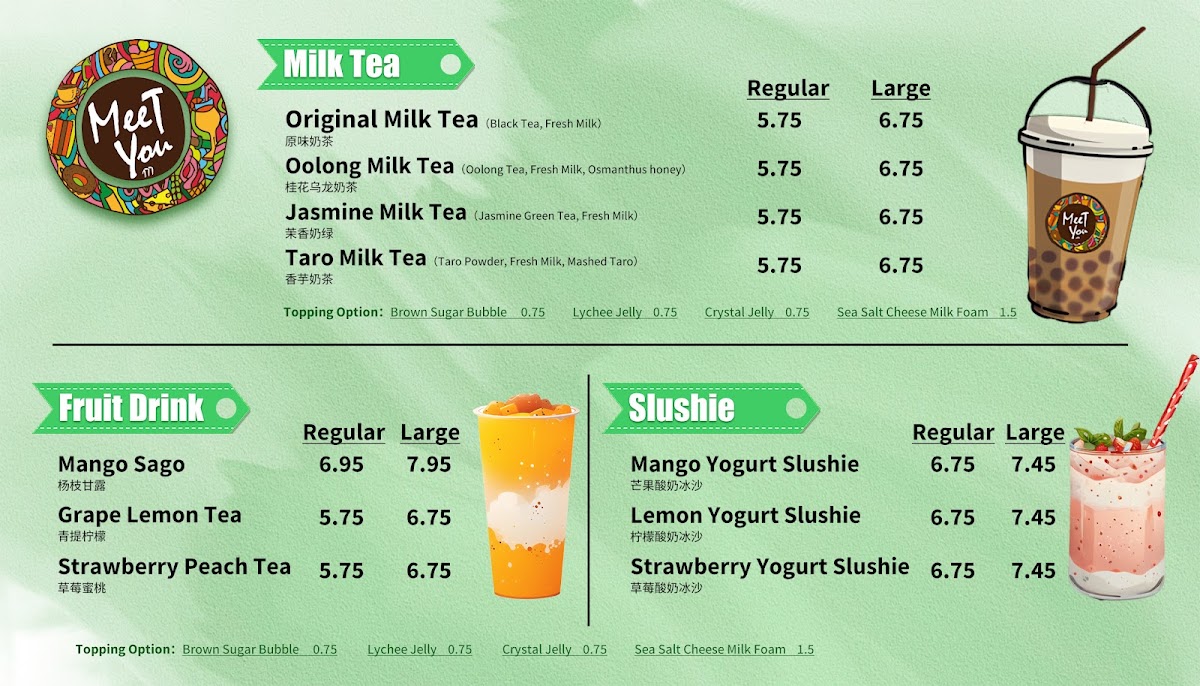 Menu Meetyou Cafe-1