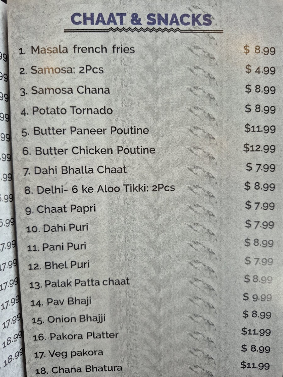 Menu Mehfill Indian Cuisine- (Newmarket)-9