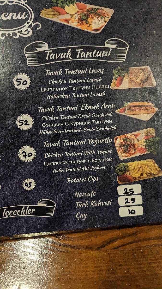 Menu Meşhur Mersin Deli Tantuni-1