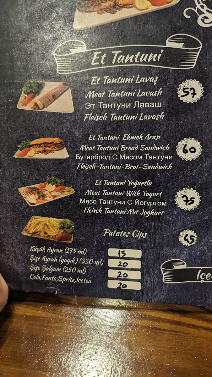 Menu Meşhur Mersin Deli Tantuni-2