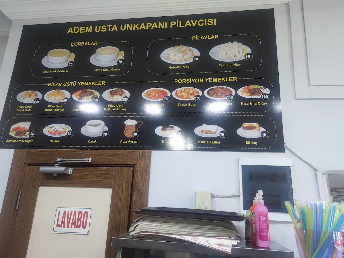 Menu Meşhur Unkapanı Pilavcısı-7