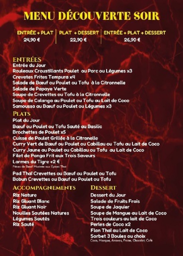 Menu Meilleur Coco Thaï-2