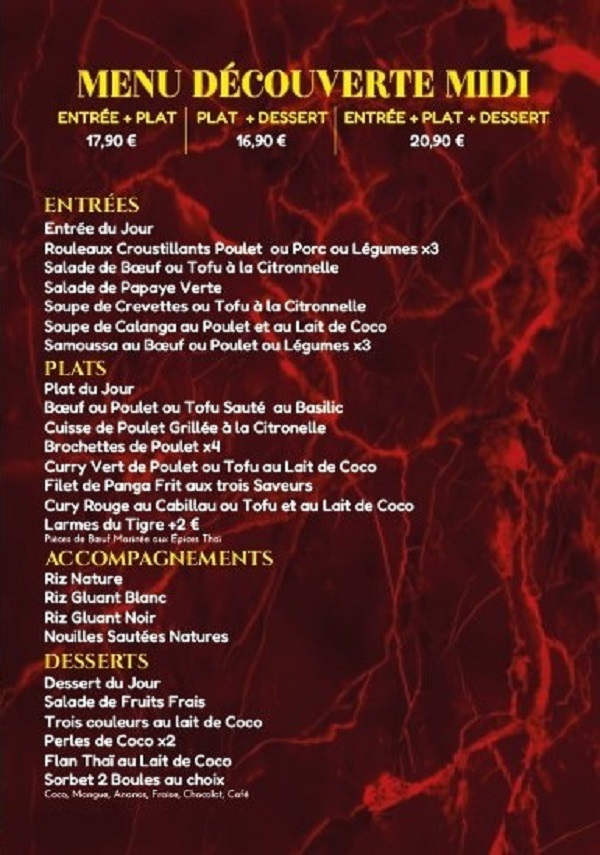 Menu Meilleur Coco Thaï-3