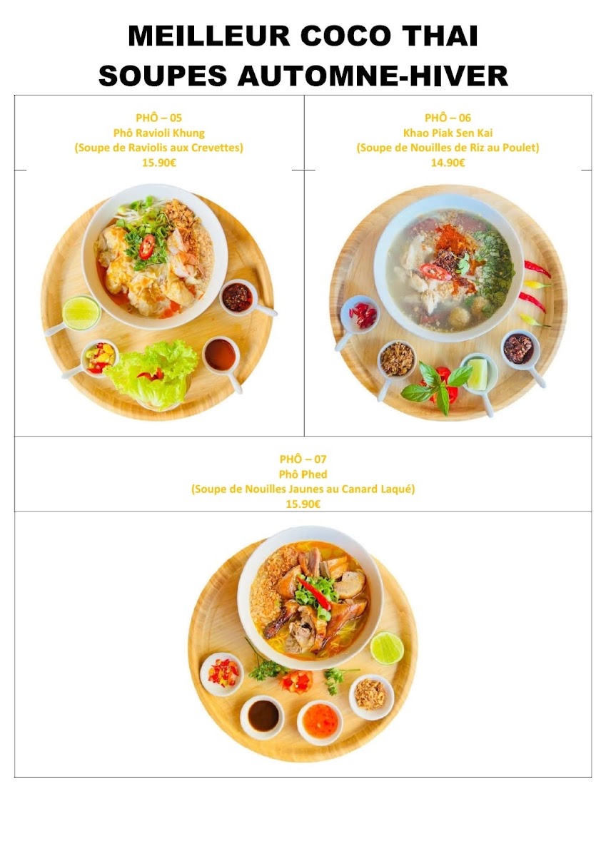 Menu Meilleur Coco Thaï-5