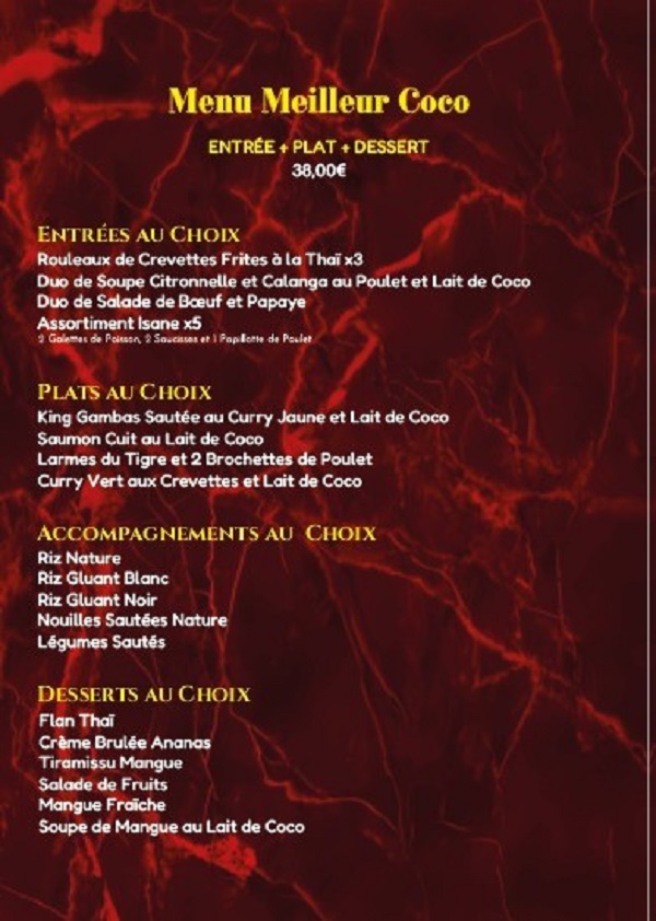 Menu Meilleur Coco Thaï-6