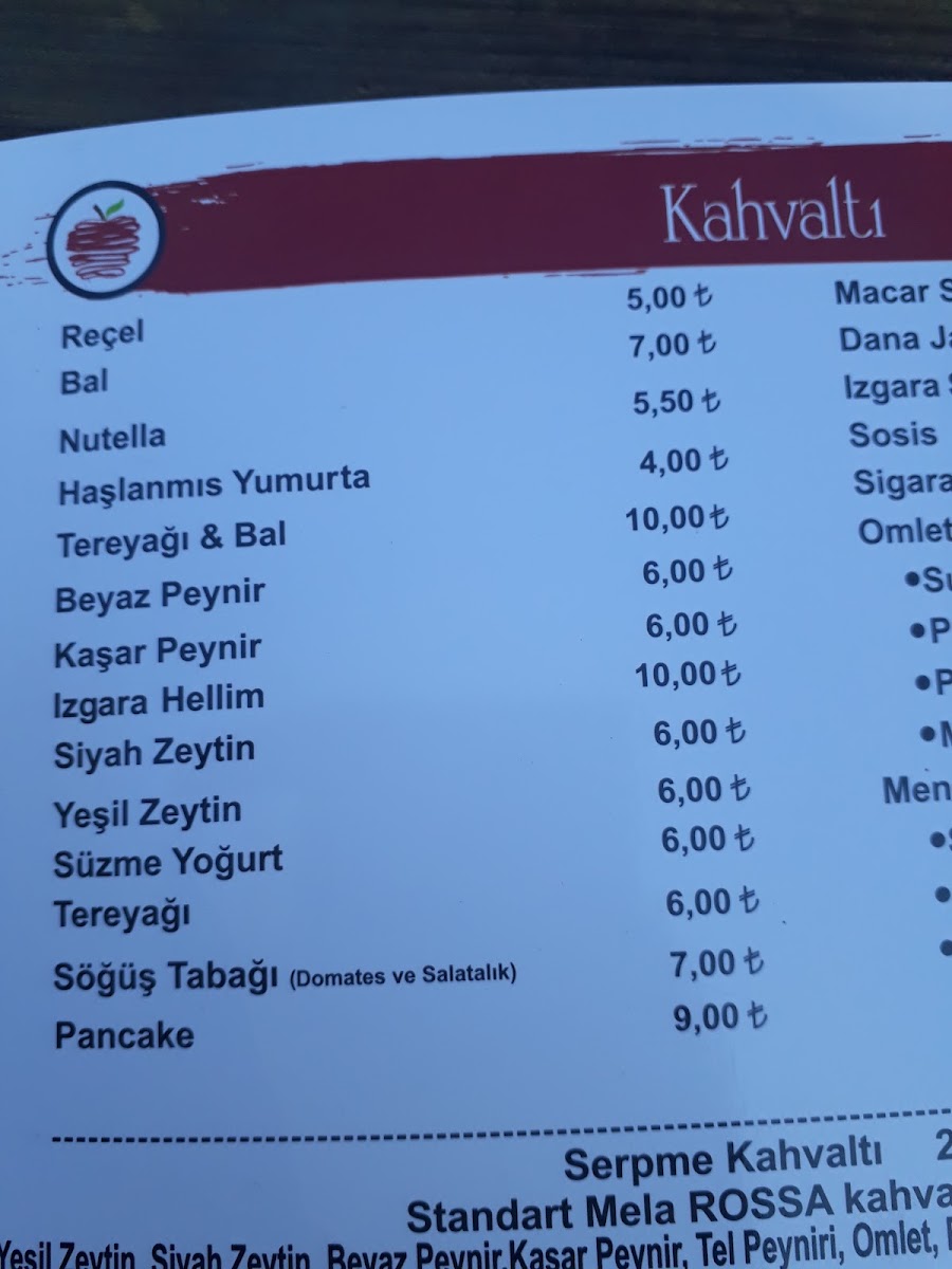 Menu Mela Rossa Restaurant-5
