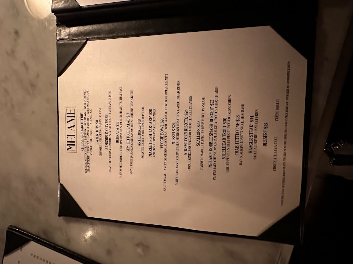 Menu Melanie Restaurant-6