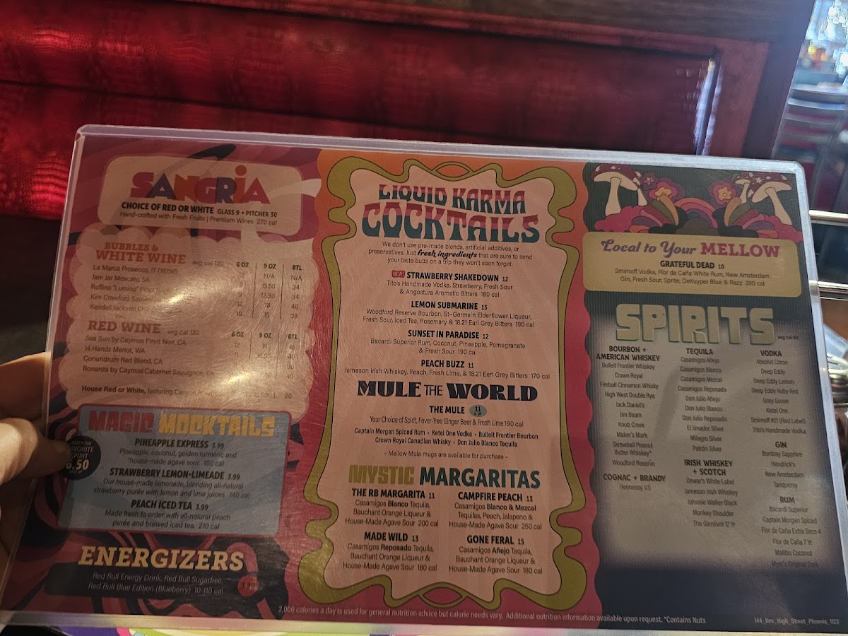 Menu Mellow Mushroom High Street (Formerly City North)-6
