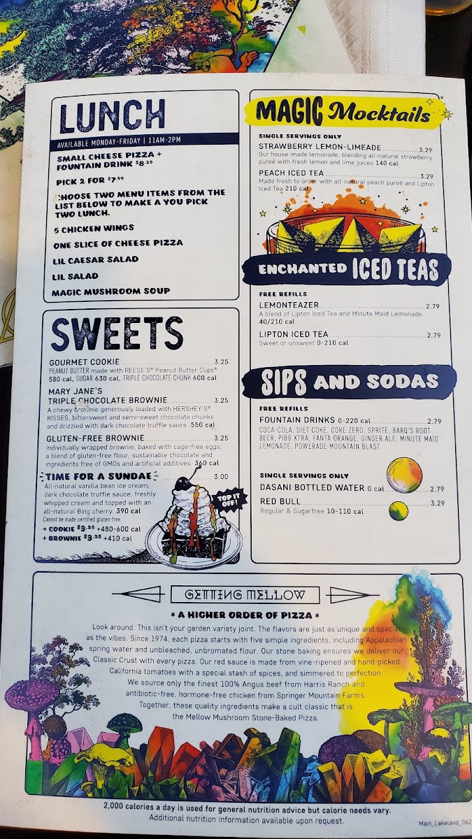Menu Mellow Mushroom Lakeland-5