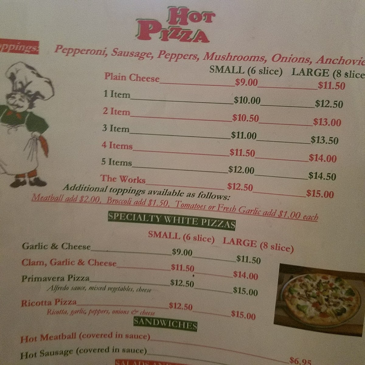 Menu Melodyland-2