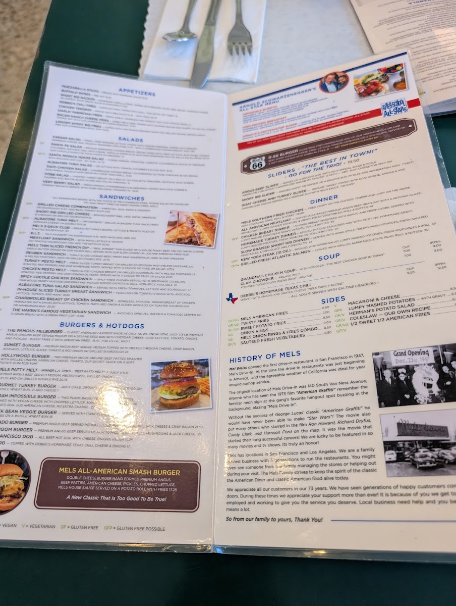 Menu Mel's Drive-In-10