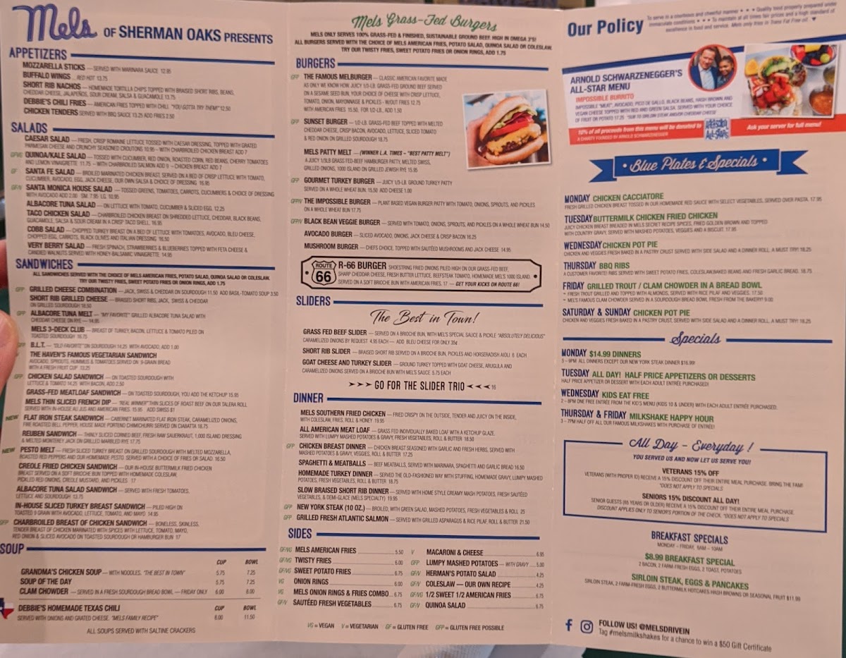 Menu Mel's Drive-In-9