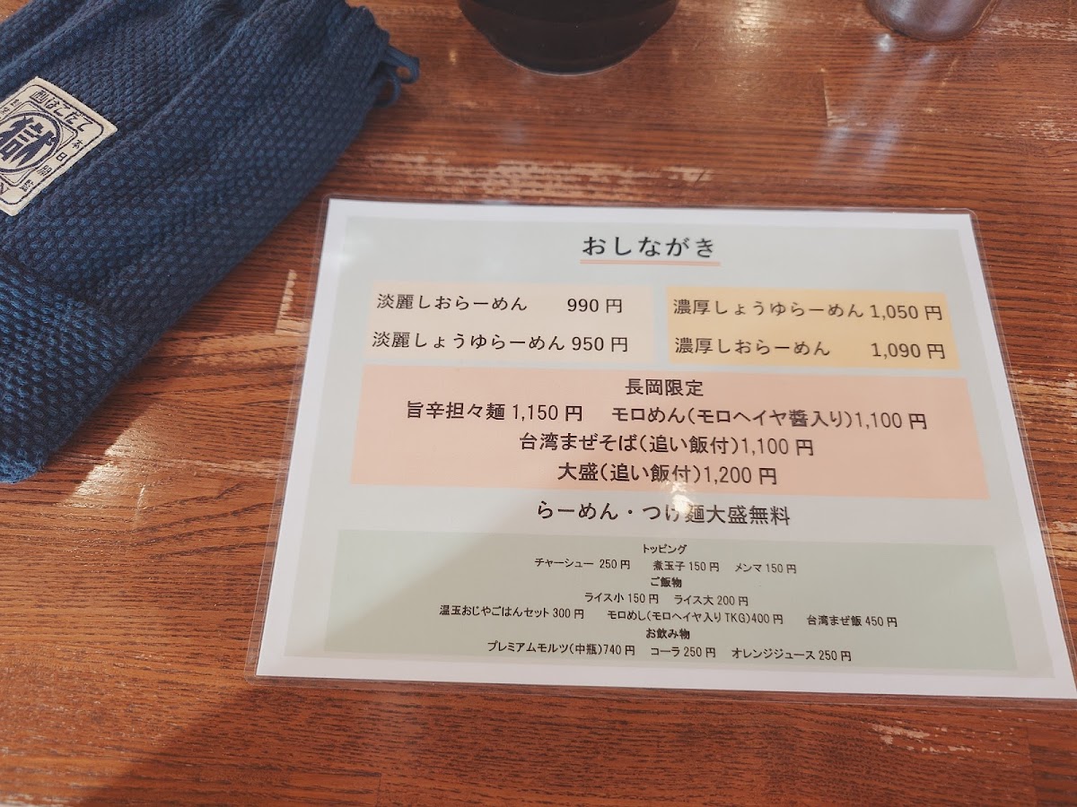 Menu Men-Ba Fūraibō-9