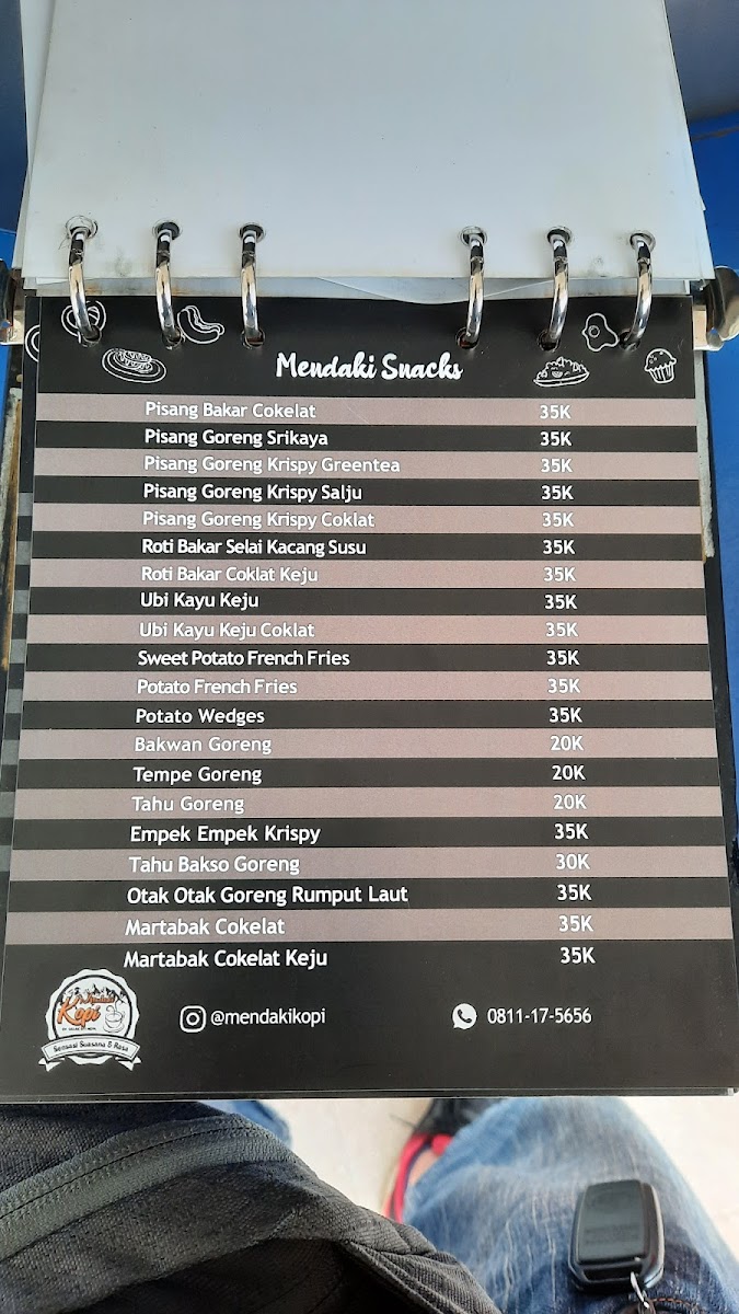 Menu Mendaki Kopi Cafe-5