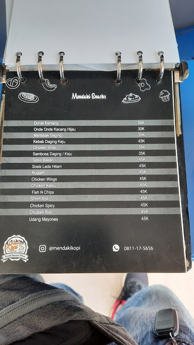 Menu Mendaki Kopi Cafe-8