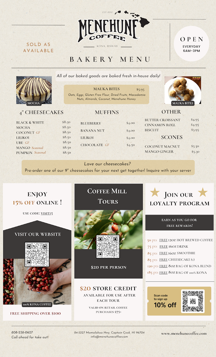 Menu Menehune Coffee Company-4