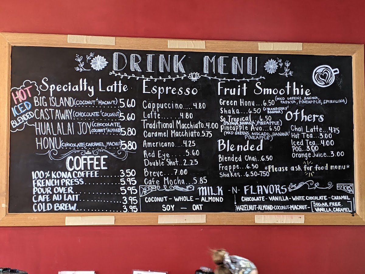 Menu Menehune Coffee Company-9